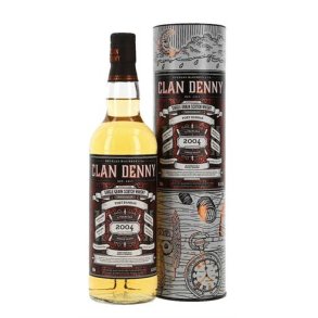 Clan Denny - Port Dundas 2004 15 Years old Single Grain , 48%